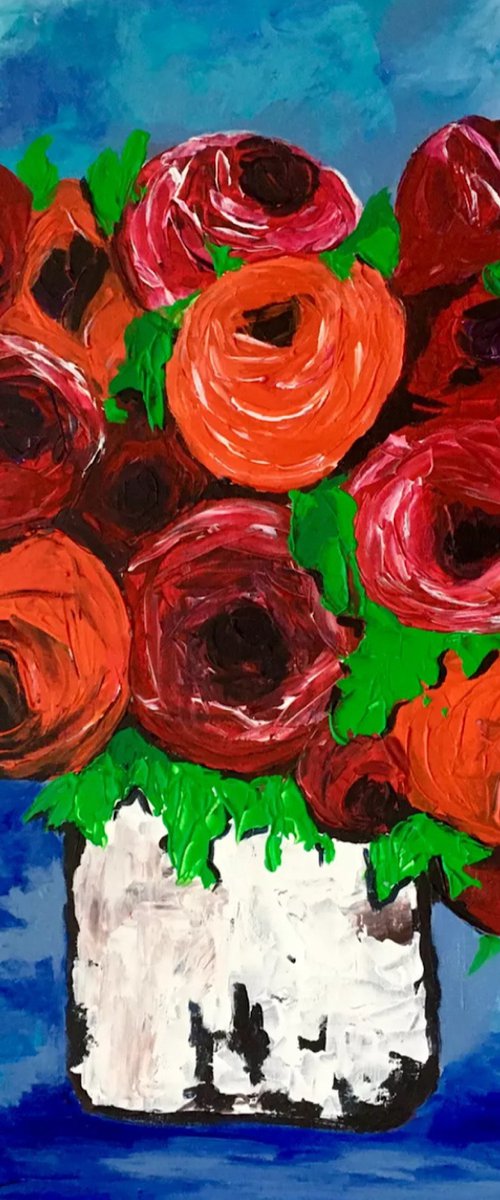 BOUQUET OF Red roses by Olga Koval