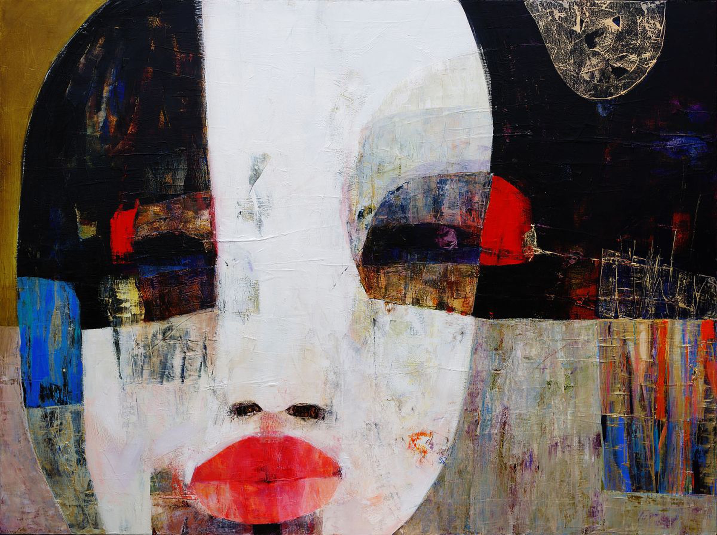 Geisha No 300 Oil Painting By Gosia Kryk Artfinder