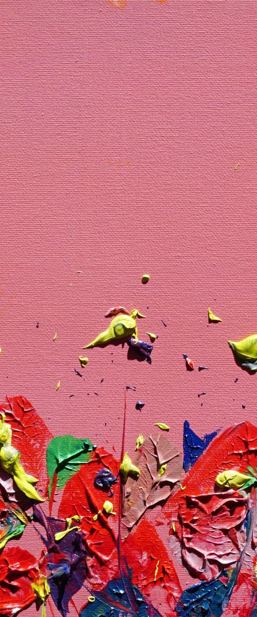 Dirty Pink 12x12in;30x30cm by jelena b