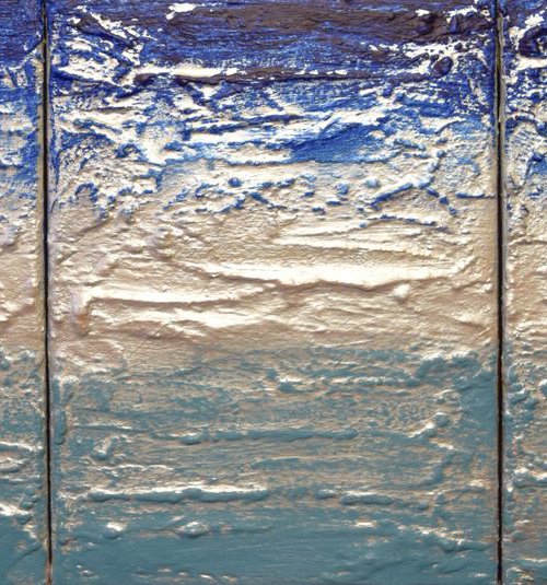 Triptych Silver 4 by Stuart Wright