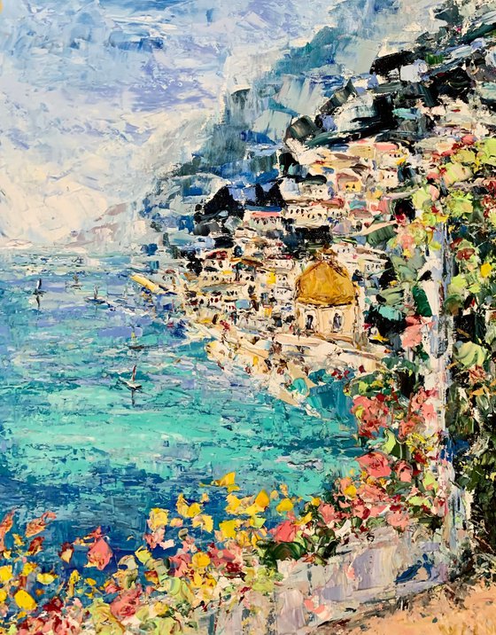 Positano landscape. Italy