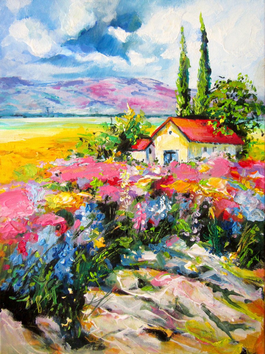 Tuscany Ii By Kovacs Anna Brigitta, 12 X 16, Artwork For Sale On Artfinder