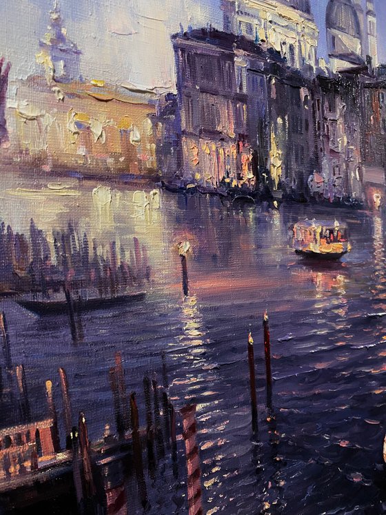 "EveningVenice"original oil painting