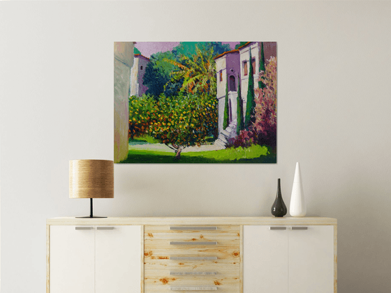 Garden with Lemon Trees