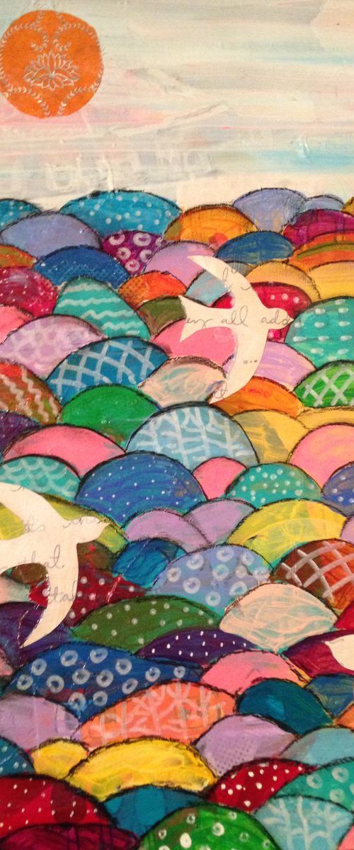 Patchwork planet by Anya Getter