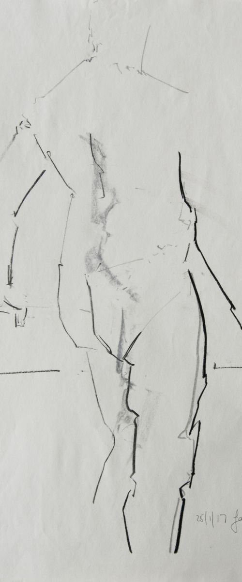 Life Drawing No 126 by Ian McKay