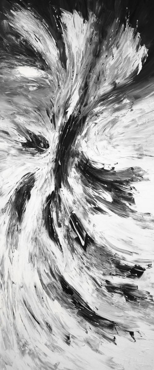 Stick: Black And White 5 by Peter Nottrott