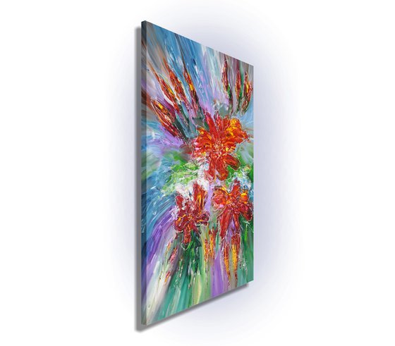Red Flowery Symphony M 1