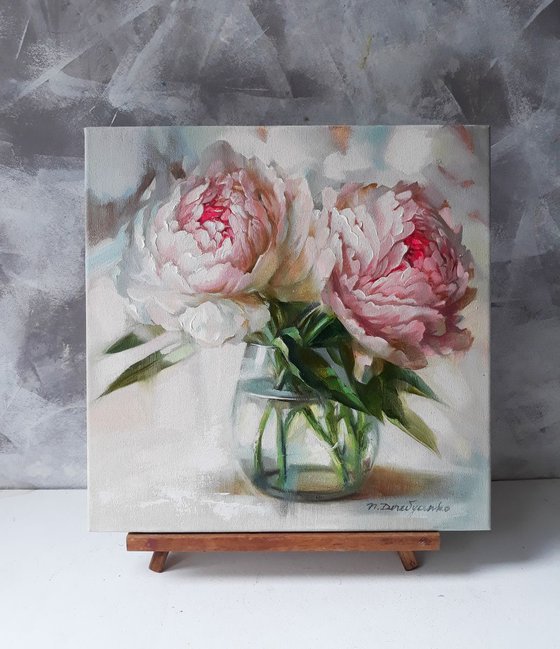 Two peonies