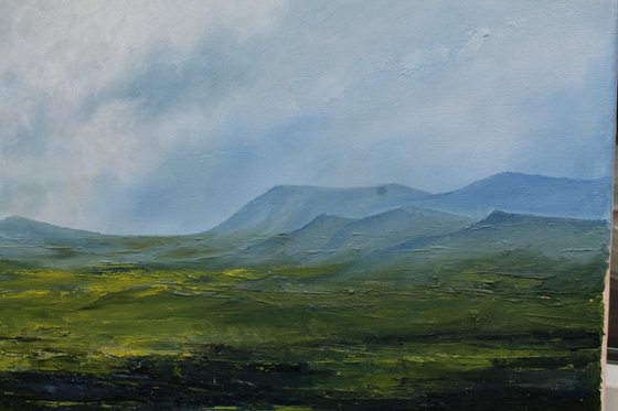 To the hills, Irish Landscape