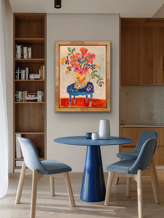 Blue Table