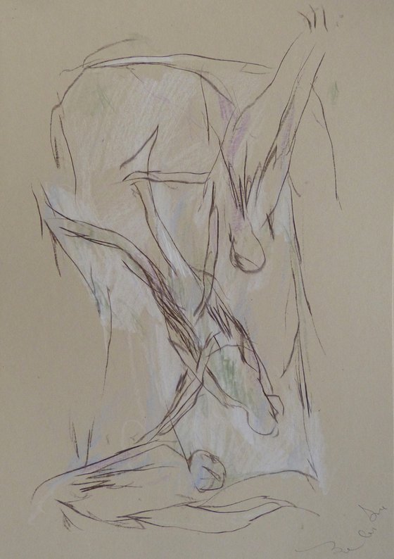 In the state of suspension 17, 29x21 cm
