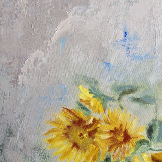 Yesterday's Gone  Impressionist Flowers / Still Life