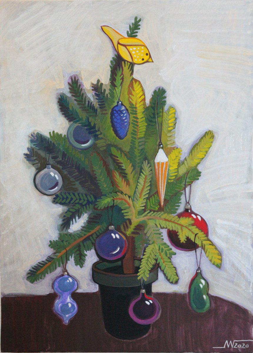 Little Christmas tree by Marina Gorkaeva