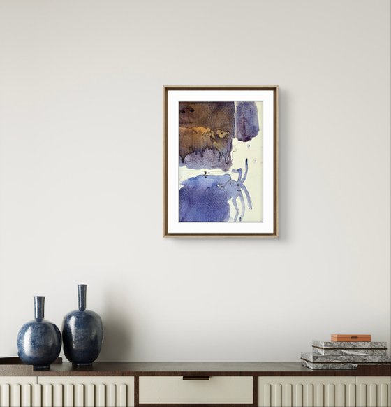Majestic Purple Abstract