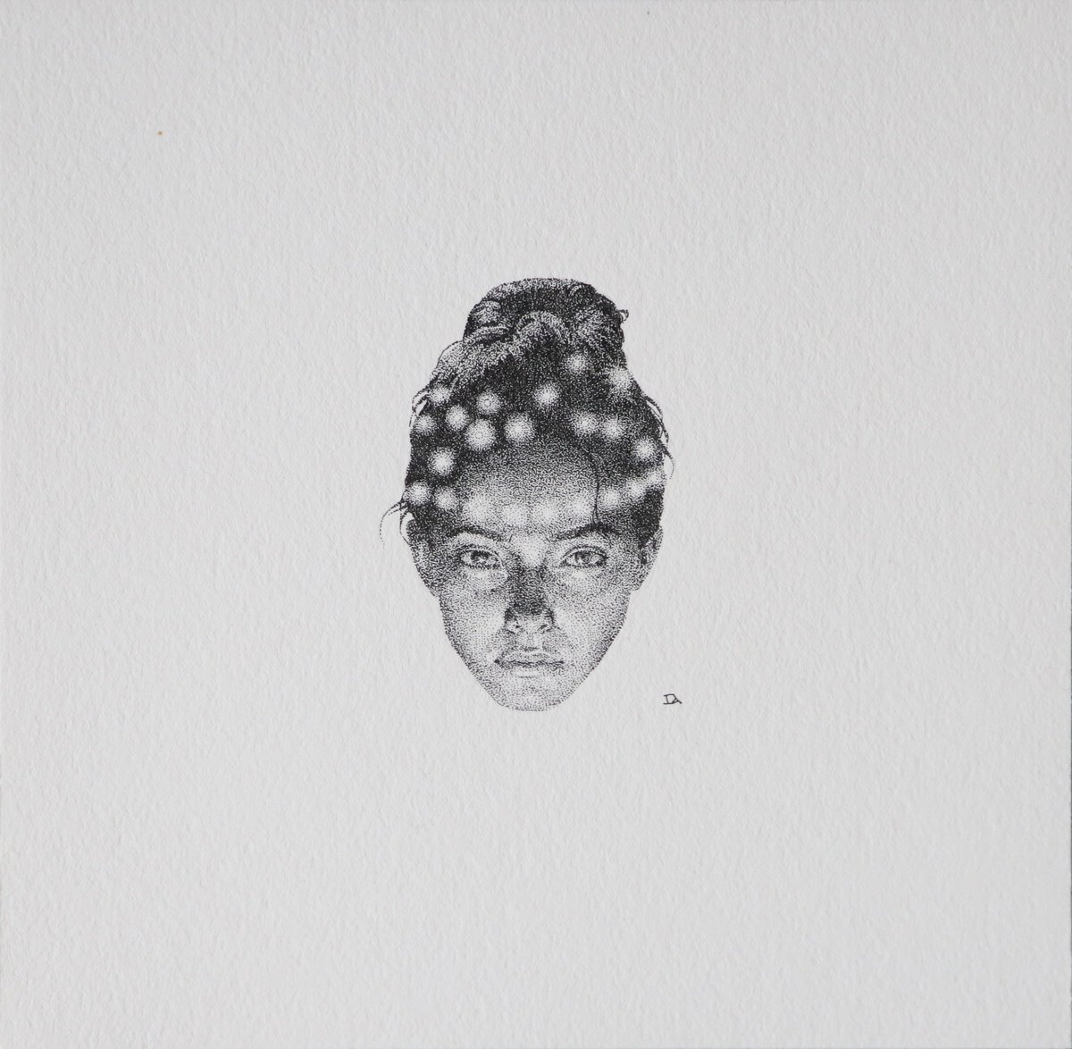 Photorealistic Ink Drawing , Glow By Iana Cherepanska, 6 X 6, Artwork For Sale On Artfinder