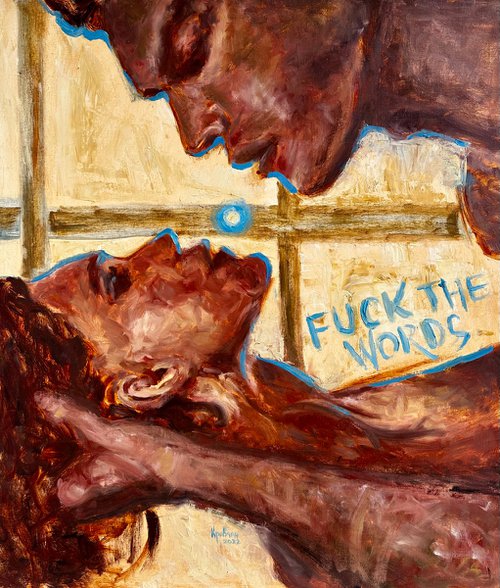 Fuck the words by Kateryna Krivchach