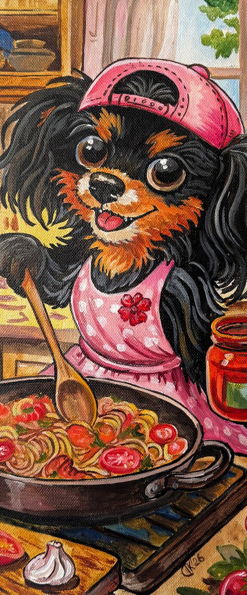 Bon from Lisbon: Little Chef at Work by Irina Kurganskaya