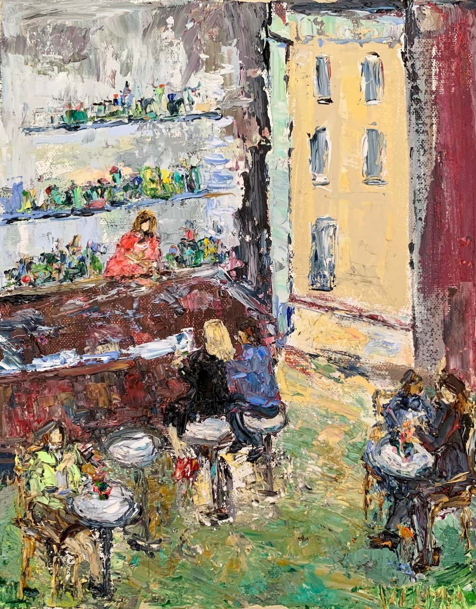 In the Cafe by Vilma Gataveckien?