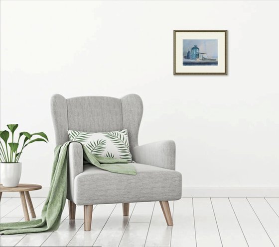 Blue Green Still Life