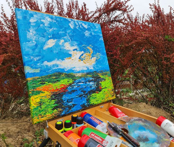 Abstract landscape