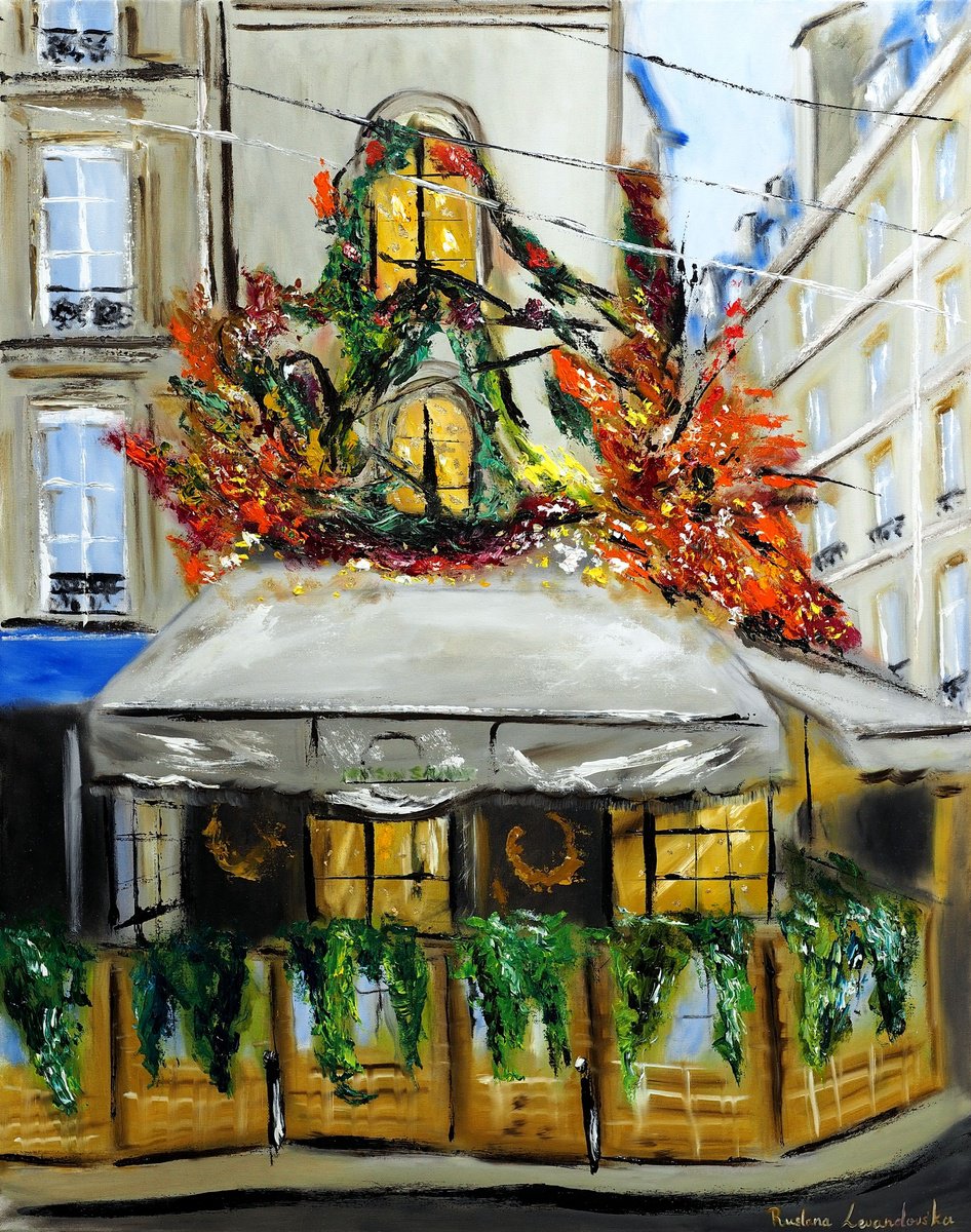 Maison Sauvage, Paris - with gold embellishment by Ruslana Levandovska
