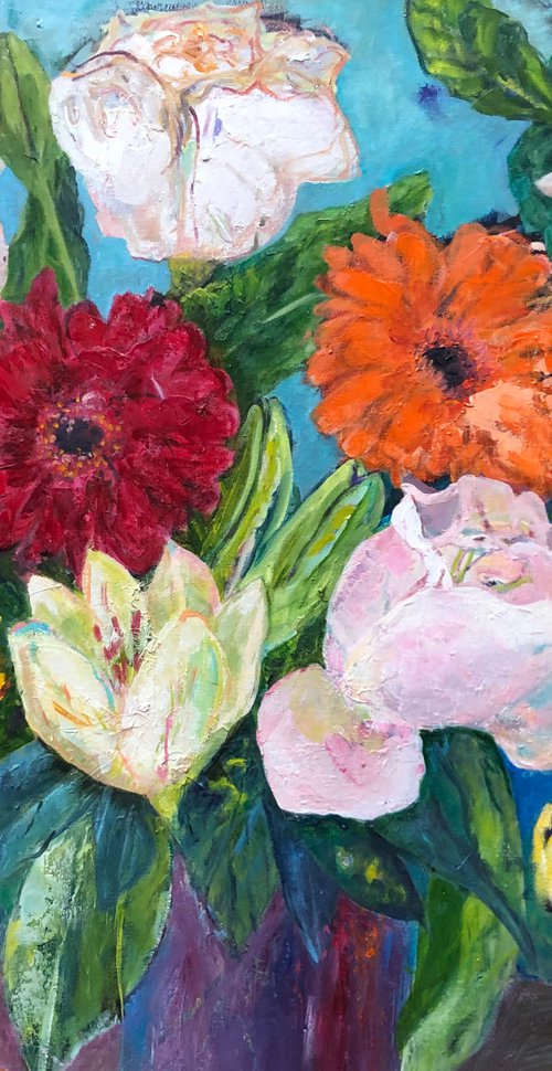 BIRTHDAY FLOWERS by Maureen Finck