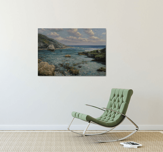 "Turquoise Depths"
