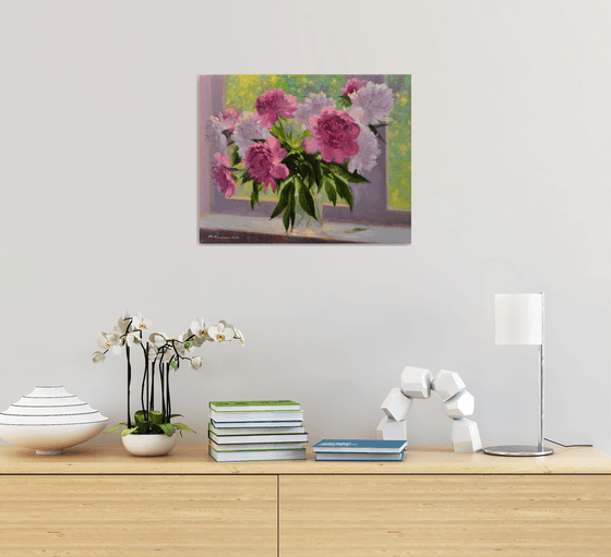 Peonies from the garden