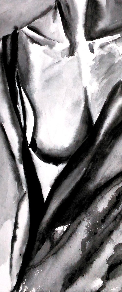 Nude Painting by Halyna Kirichenko