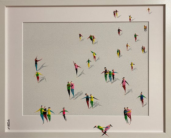 Action.3D Freedom. Eka Peradze Art.