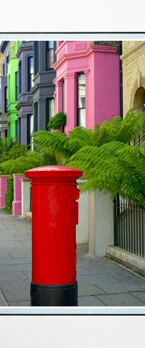 Coloured Houses London by Robin Clarke