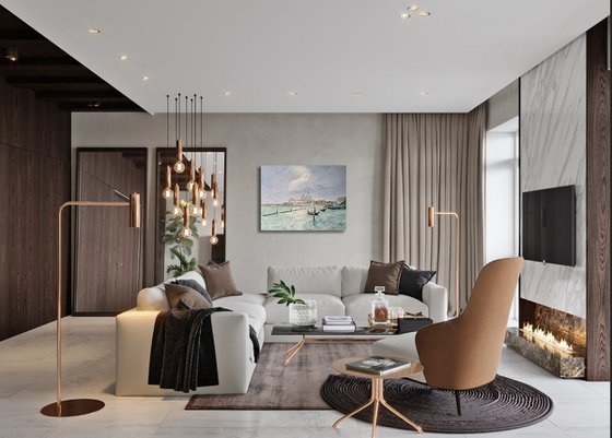 On the border of air and water