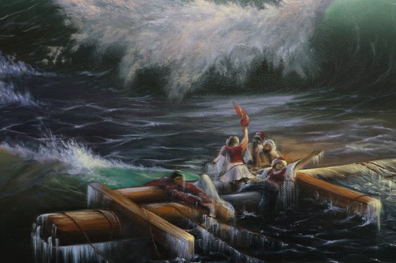 'Storm at sea'