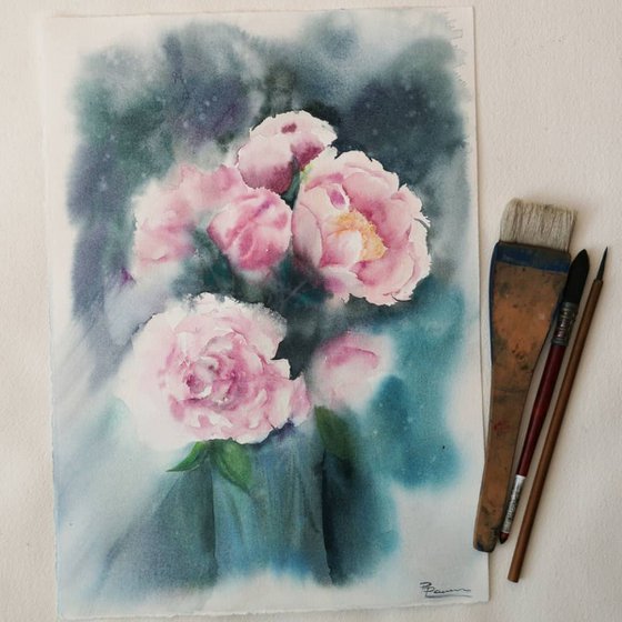 Pink Peonies