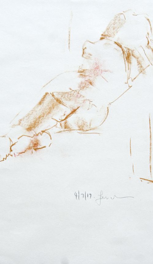 Life Drawing No 172 by Ian McKay