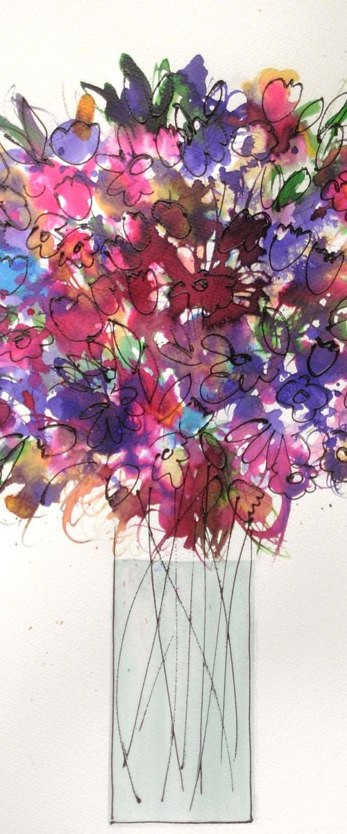 Spring Bouquet 8 by Jan Rippingham