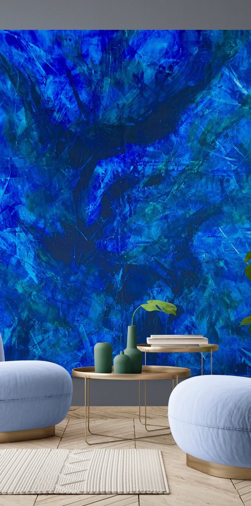 Beyond the blue sea no. 1924 by Anita Kaufmann