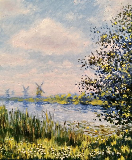 Dutch landscape 50 х 60 cm