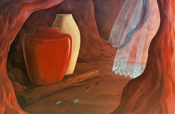 In the cave