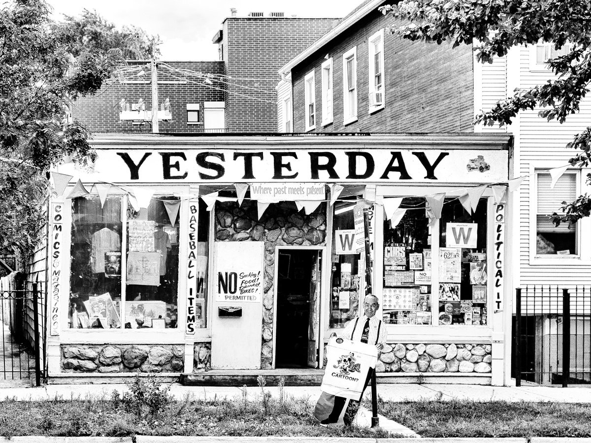 A GLIMPSE OF YESTERDAY Only Yesterday by William Dey