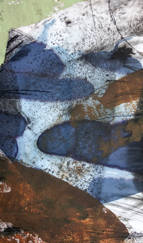 Confluence Landscape 12 by Elizabeth Anne Fox