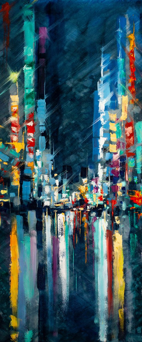 Night city by Aleksandr Neliubin