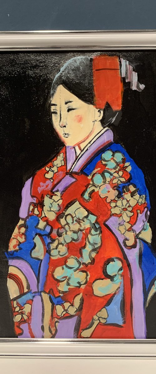 Japanese beauty. Geisha. #13 by Vita Schagen
