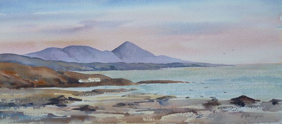 Evening at Croagh Patrick, West of Ireland