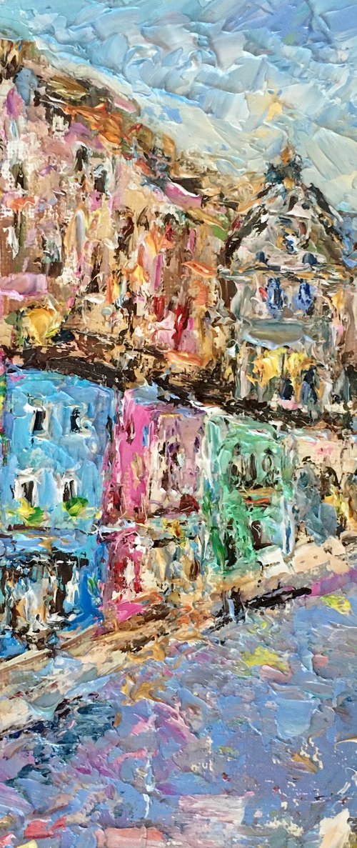 Victoria street in Edinburgh by Vilma Gataveckienė