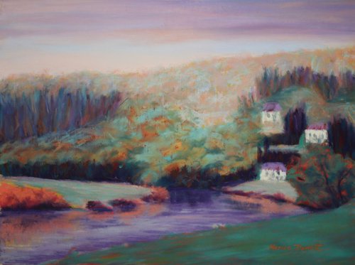 River Wye View 1 by Marion Derrett