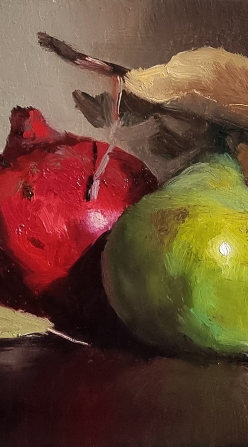 Pomegranate and Quince by Pascal Giroud