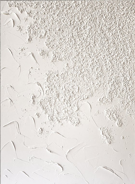 White snow