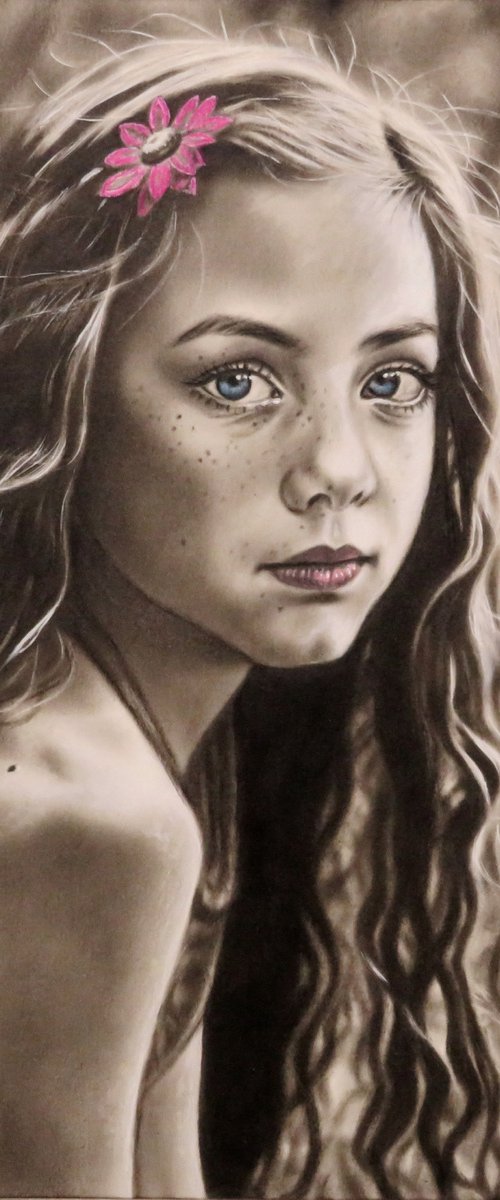"Flower in the hair" by Monika Rembowska